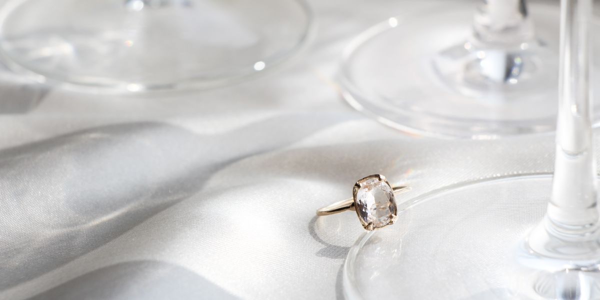 Morgantite ring